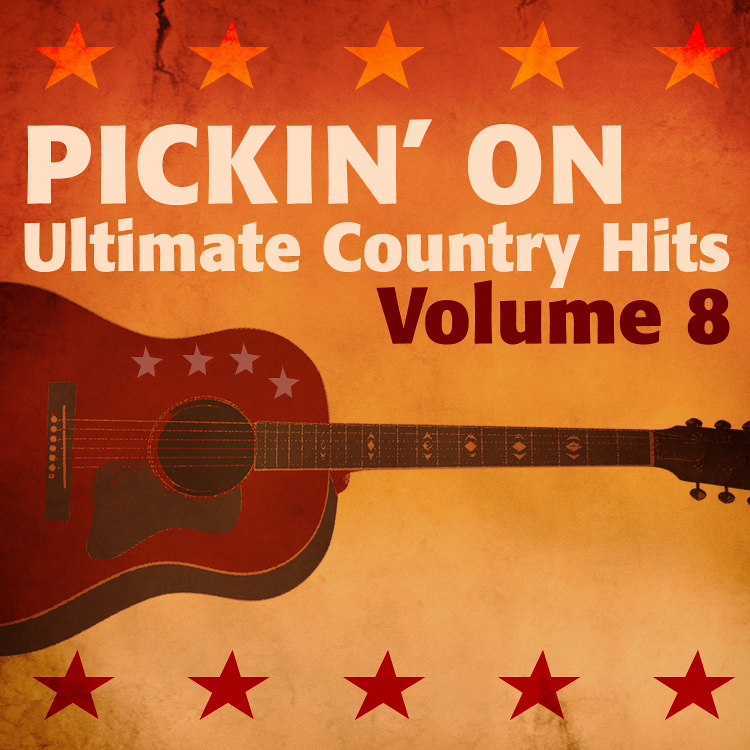 Pickin' On Ultimate Country Hits Vol.8 album cover