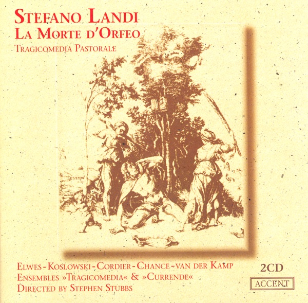 Landi: La morte d'Orfeo, Op. 2 album cover