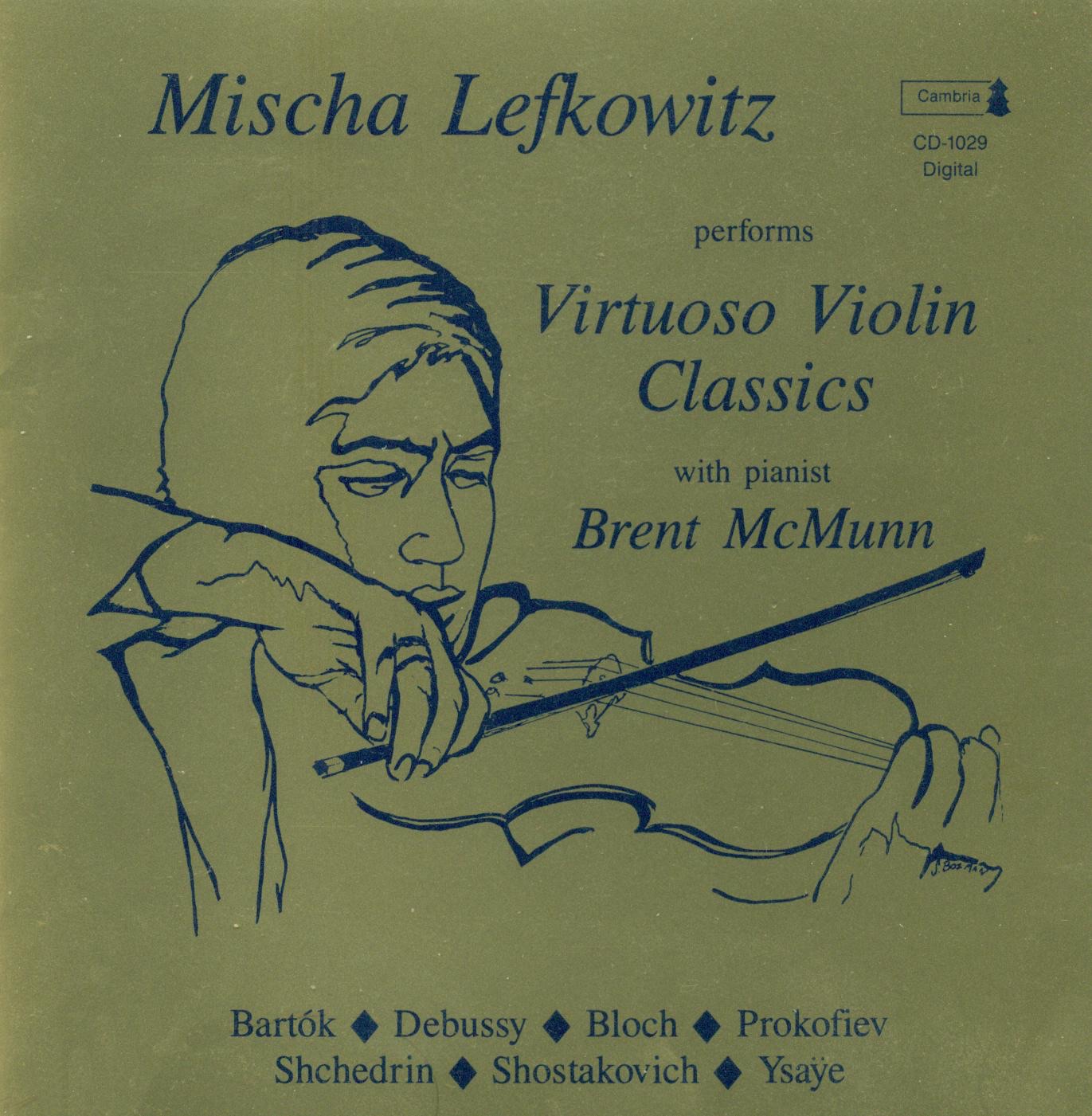 Virtuoso Violin Classics album cover