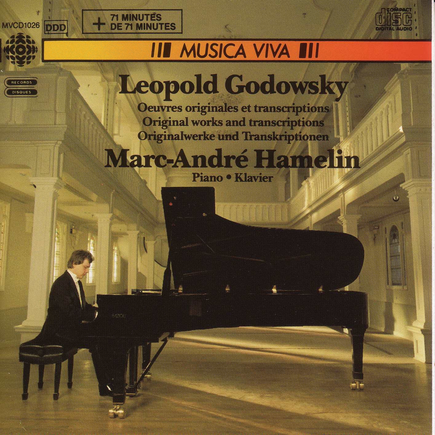 Godowsky: Original Works and Transcriptions album cover