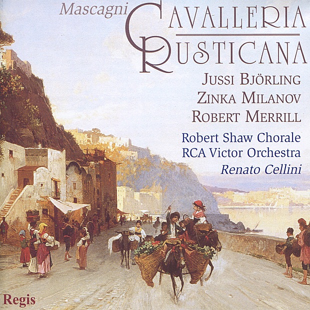 Mascagni: Cavalleria Rusticana - 1953 album cover