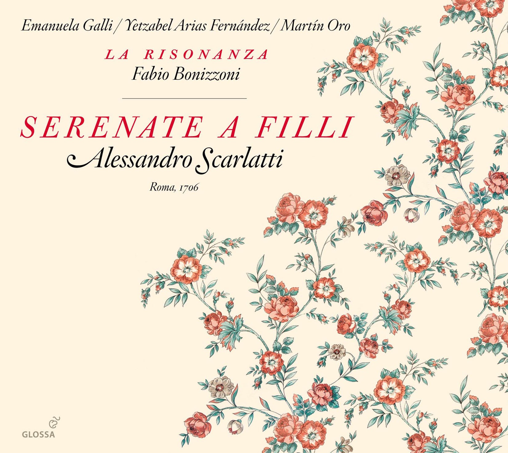 Scarlatti: Serenata a Filli - Le muse Urania e Clio lodano le bellezze di Filli album cover