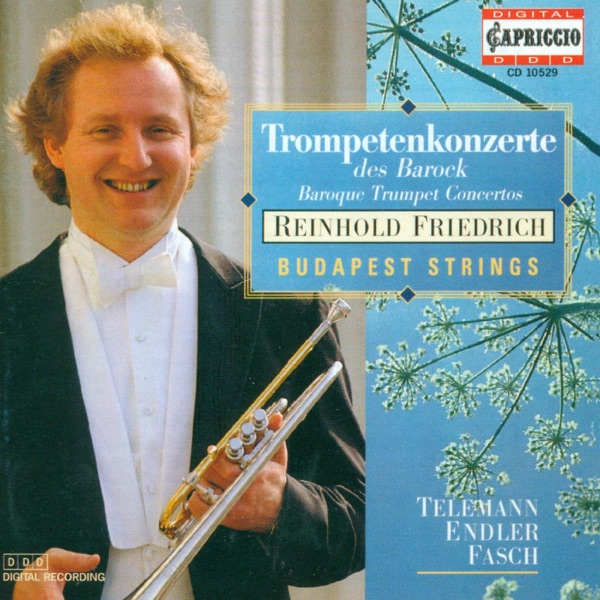 Baroque Trumpet Concertos album cover