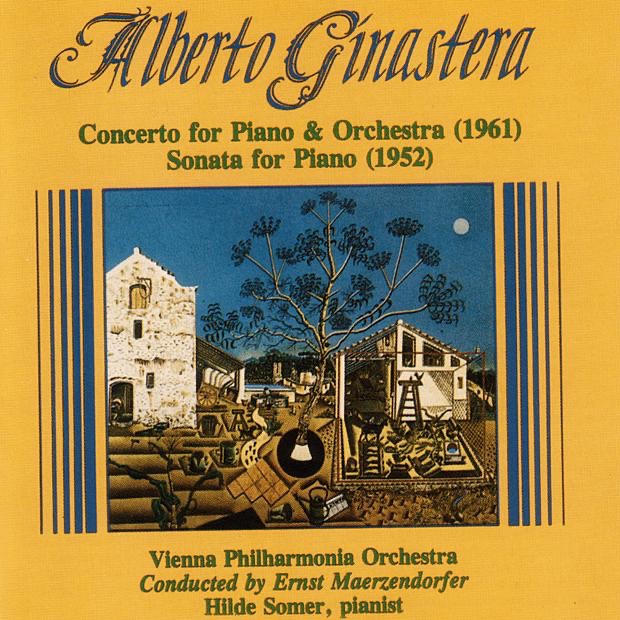 Ginastera: Concerto for Piano & Orchestra, Sonata for Piano album cover