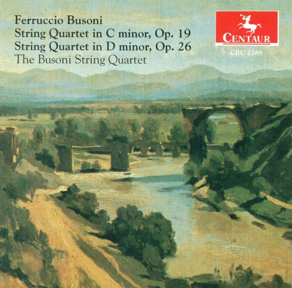 Busoni, F.: String Quartets Nos. 1 and 2 album cover