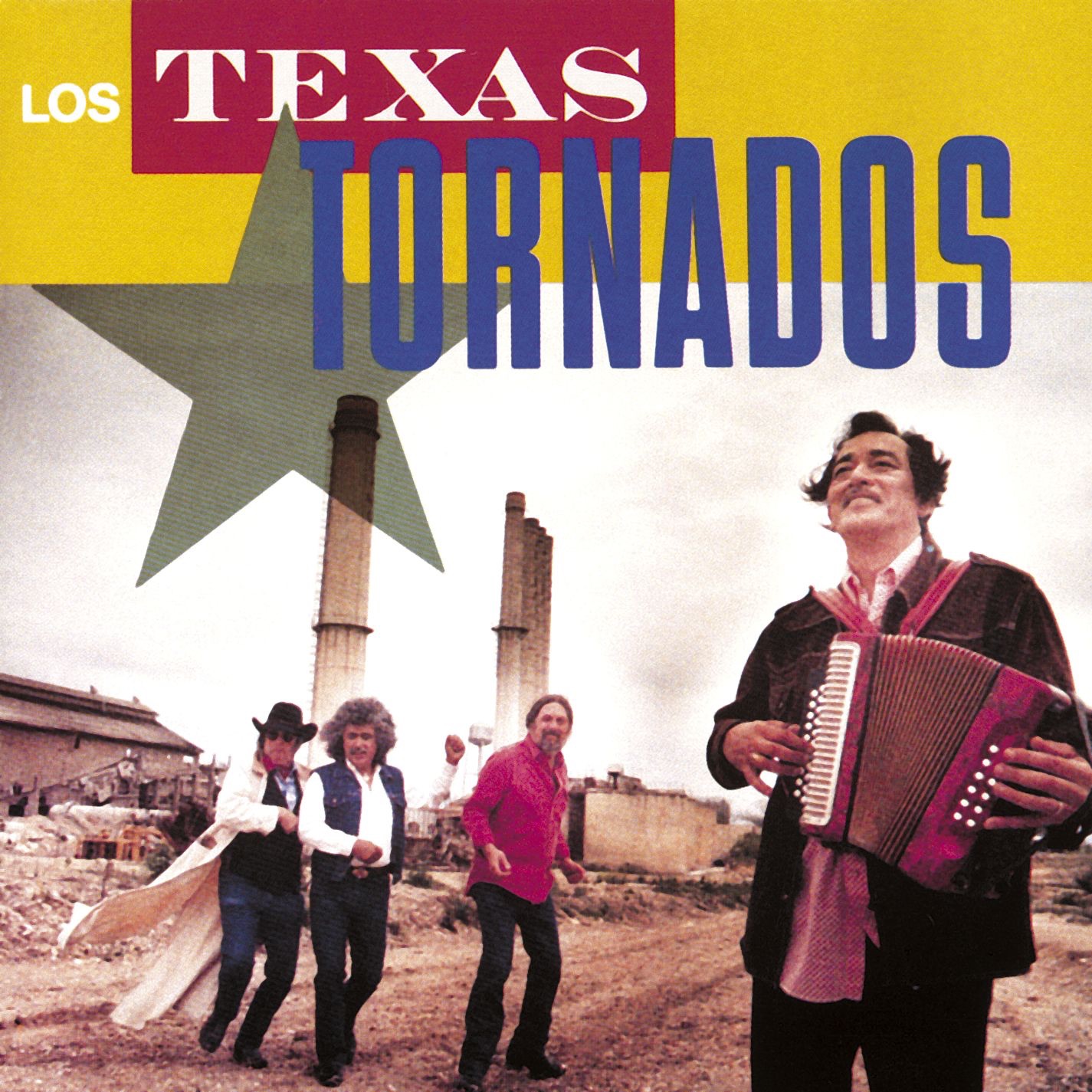 Los Texas Tornados album cover