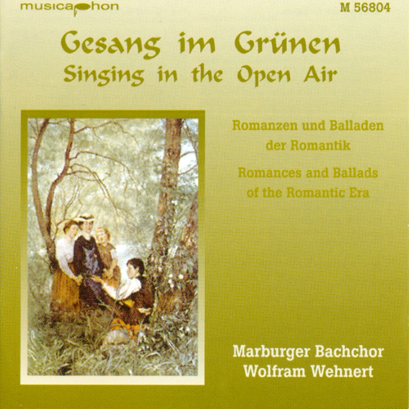 Singing in the Open Air (Romances and Ballads of the Romantic Era) album cover