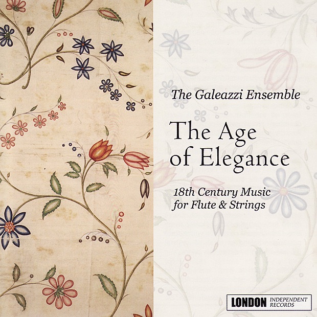 The Age of Elegance - 18th Century Music for Flute and Strings album cover