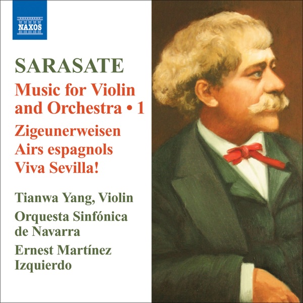 Sarasate, P. De: Violin and Orchestra Music, Vol. 1 album cover