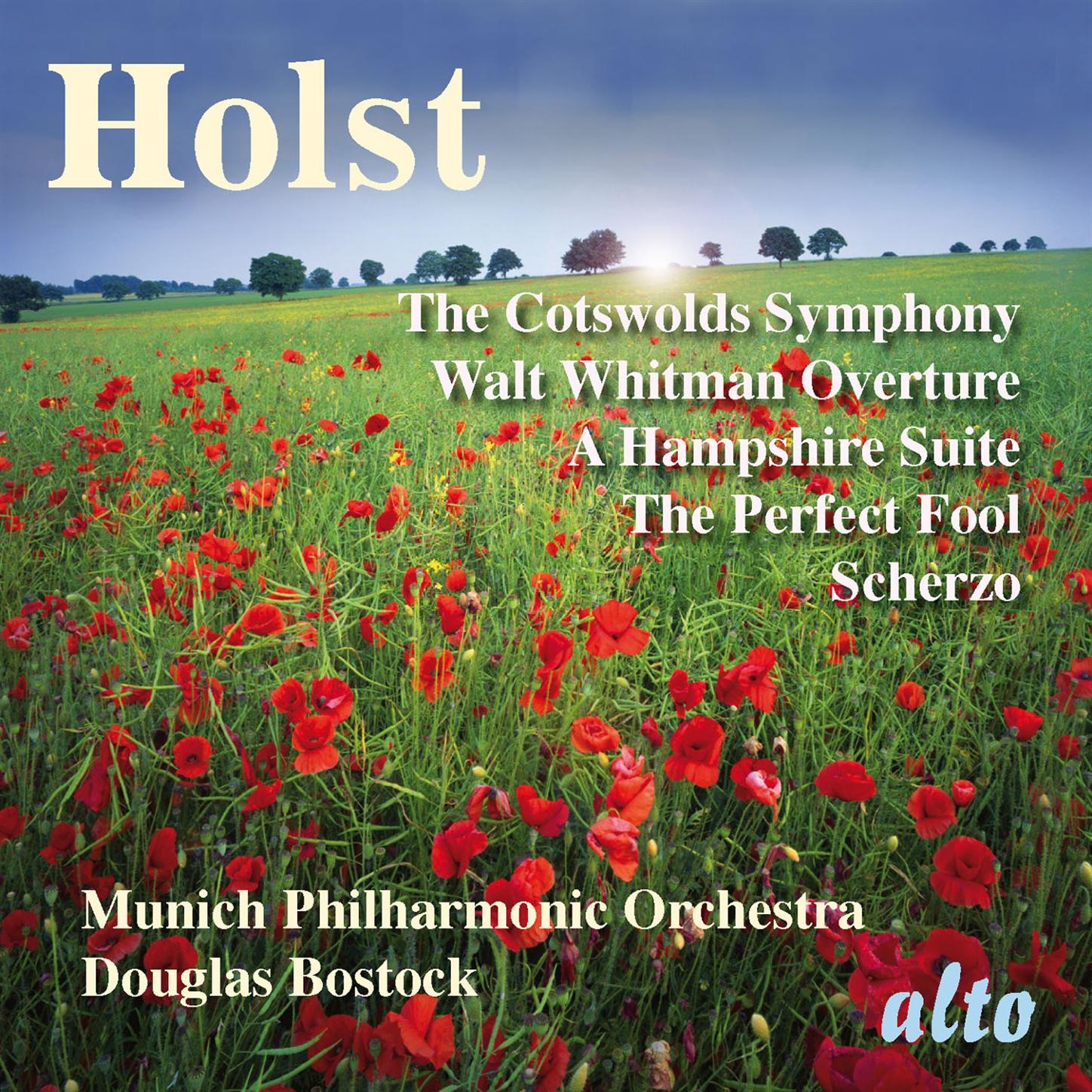 Holst: Cotswolds Symphony, Walt Whitman Overture, and Others album cover