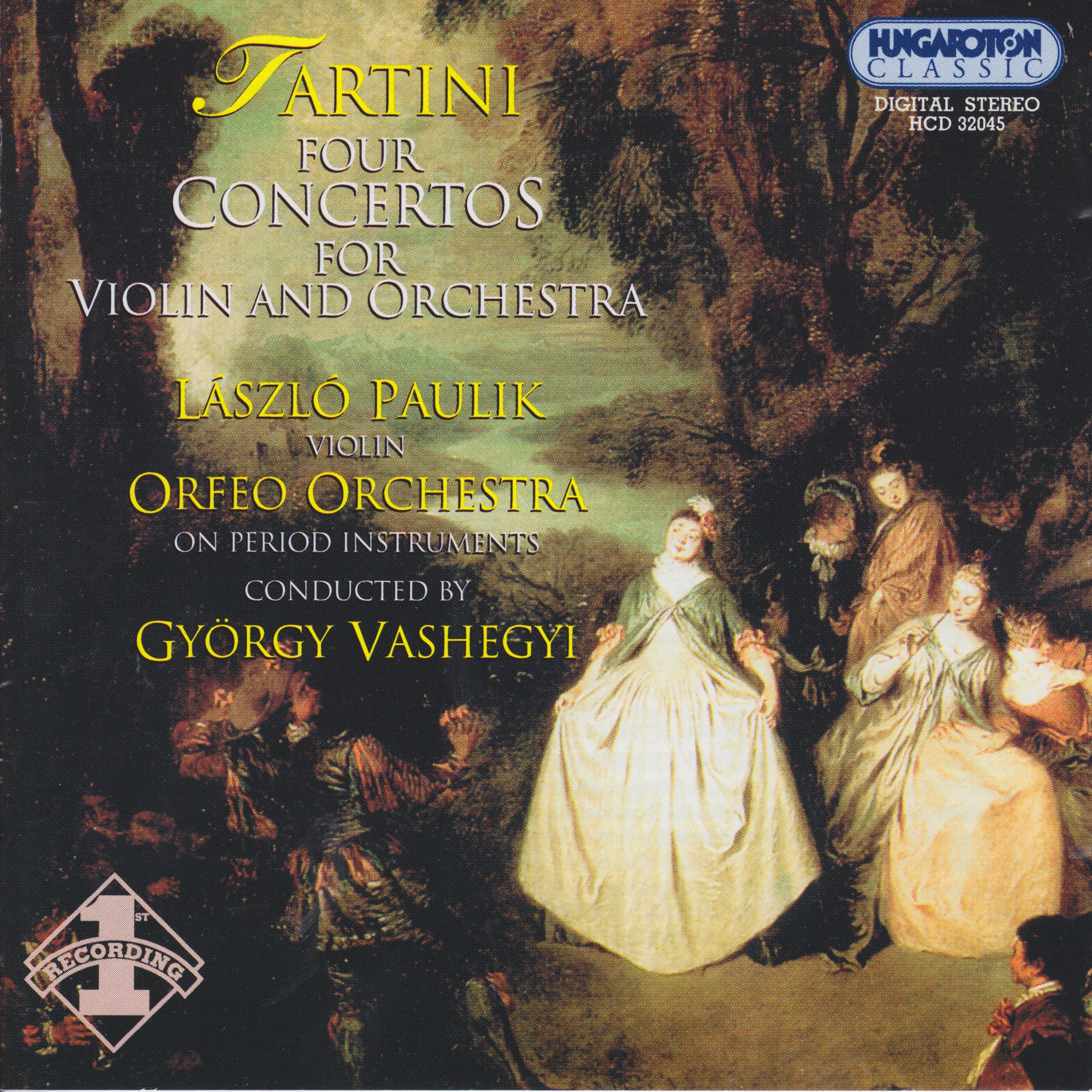 4 Concertos for Violin and Orchestra album cover