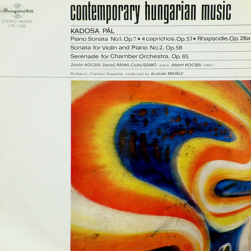 Kadosa Pál művei album cover