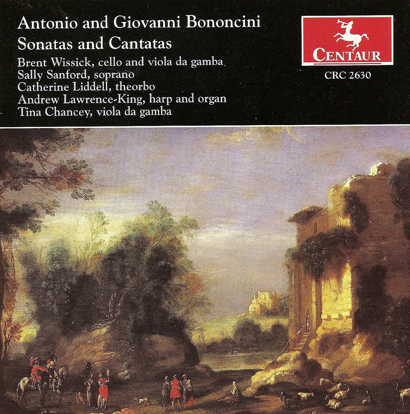 Bononcini, A.M.: Sonatas - Cantatas album cover