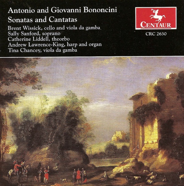 Bononcini, A.M.: Sonatas - Cantatas album cover