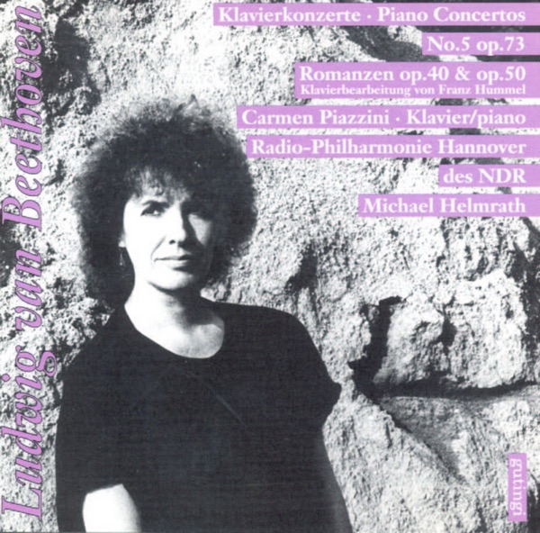 Beethoven: Klavierkonzert, No. 5, Op. 73 - Romanze, Op. 40 - Romanze, Op. 50 album cover