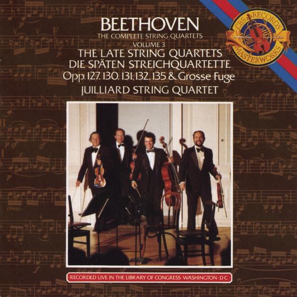 Beethoven: the Late String Quartets album cover