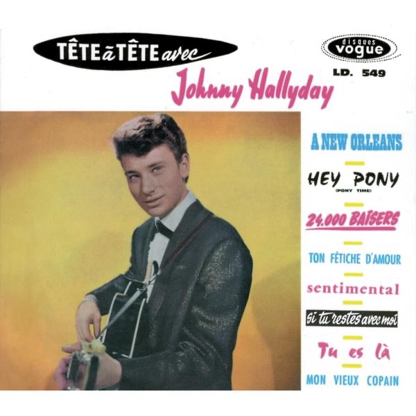 Tête à tête avec Johnny Hallyday album cover