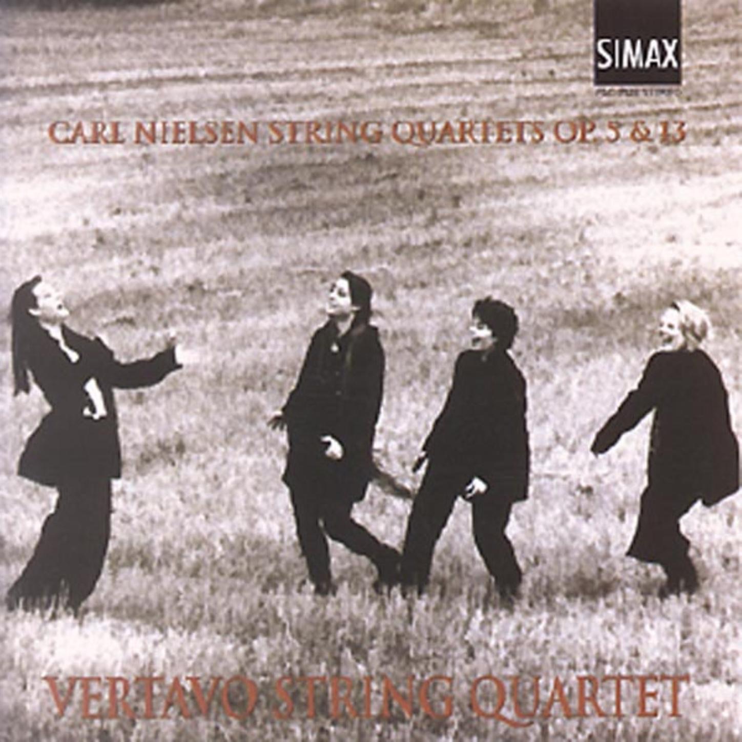 Carl Nielsen: String Quartets Op. 5 & 13 album cover