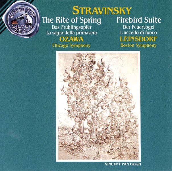 Stravinsky: The Rite of Spring & Firebird Suite album cover