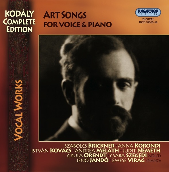 Kodaly: Complete Songs for Voice and Piano album cover