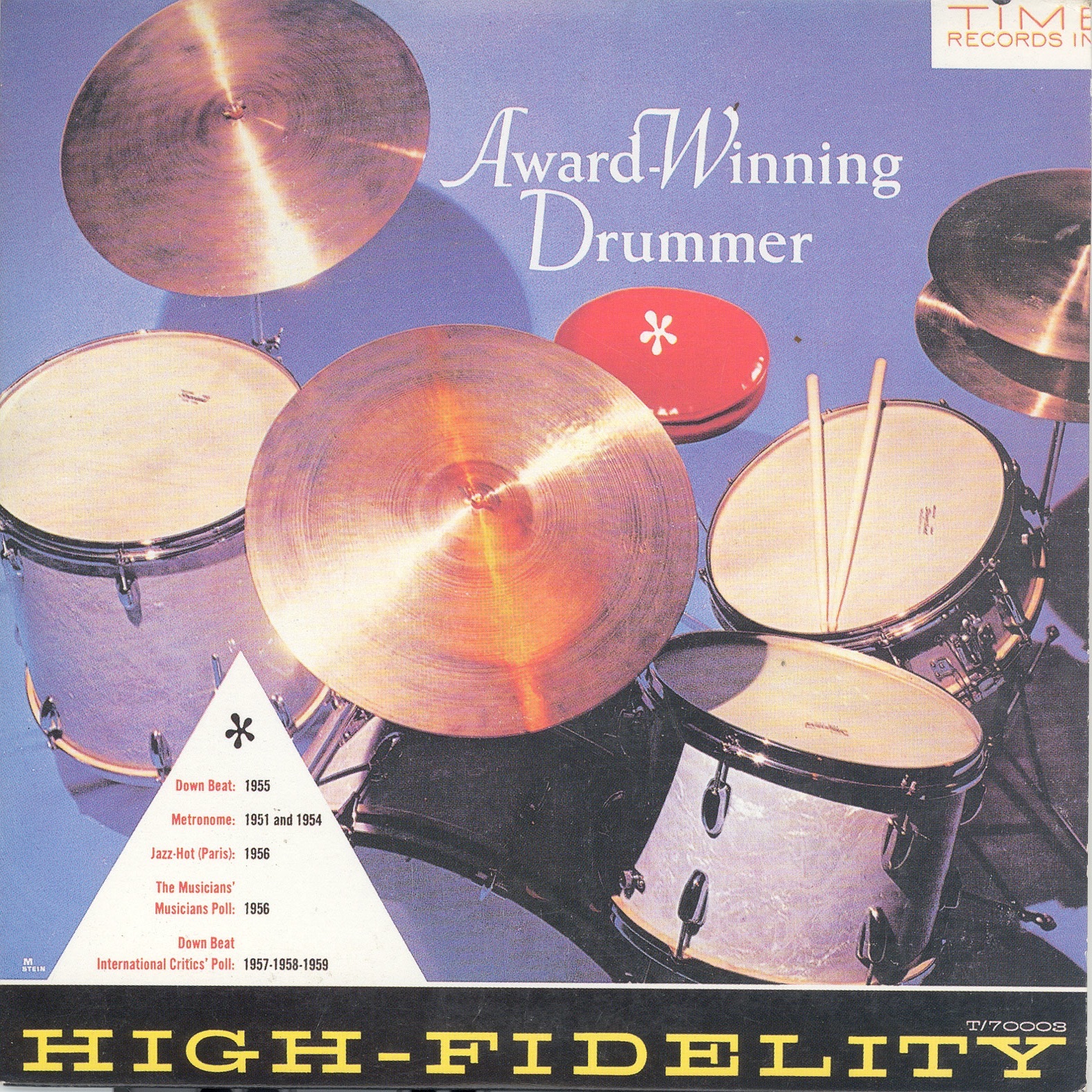 Award Winning Drummer album cover