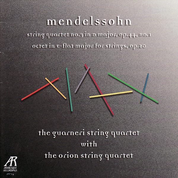 Mendelssohn: String Quartet No. 3 In D Major, Octet In E-Flat Major for Strings album cover