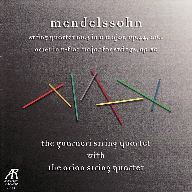 Mendelssohn: String Quartet No. 3 In D Major, Octet In E-Flat Major for Strings album cover