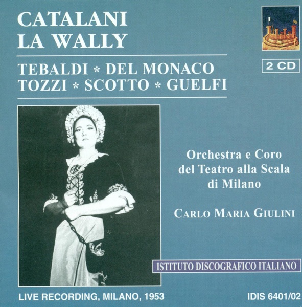 Catalani, A.: Wally (La) [Opera] (1953) album cover