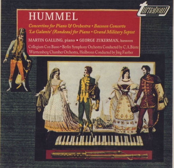 Hummel: Piano Concerto, Double Concerto for Piano and Violin, Mandolin Concerto album cover