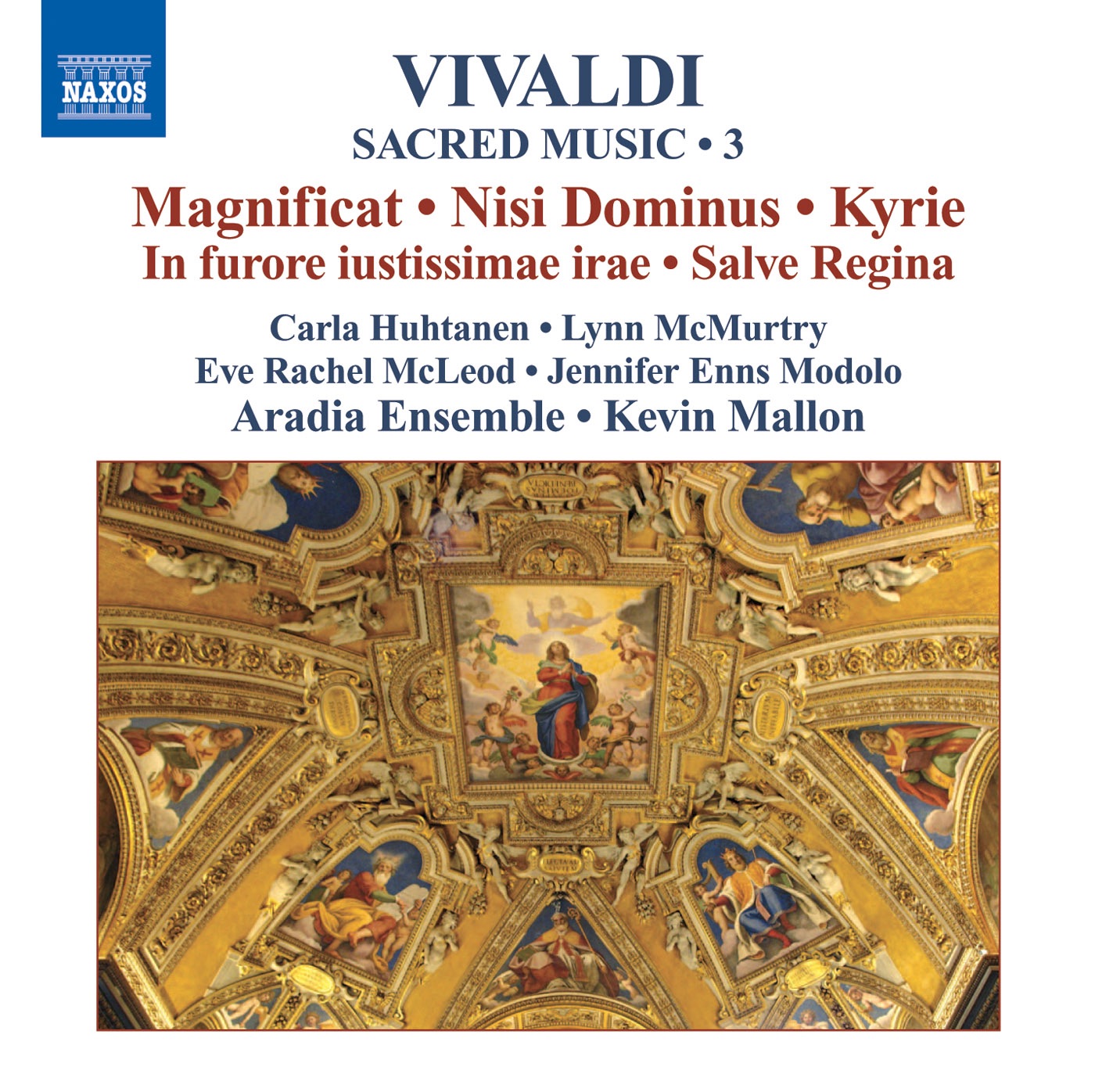 Vivaldi: Sacred Music, Vol. 3 album cover