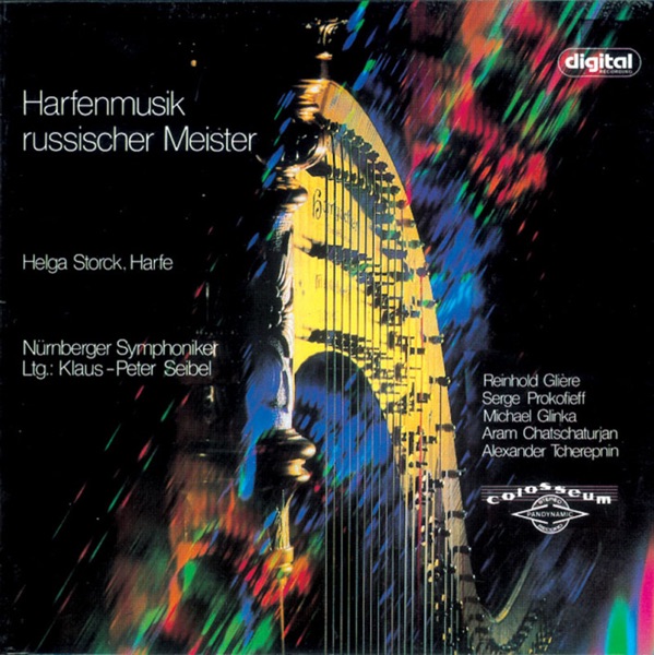 Harfenmusik Russischer Meister (Russian Harp Music) album cover