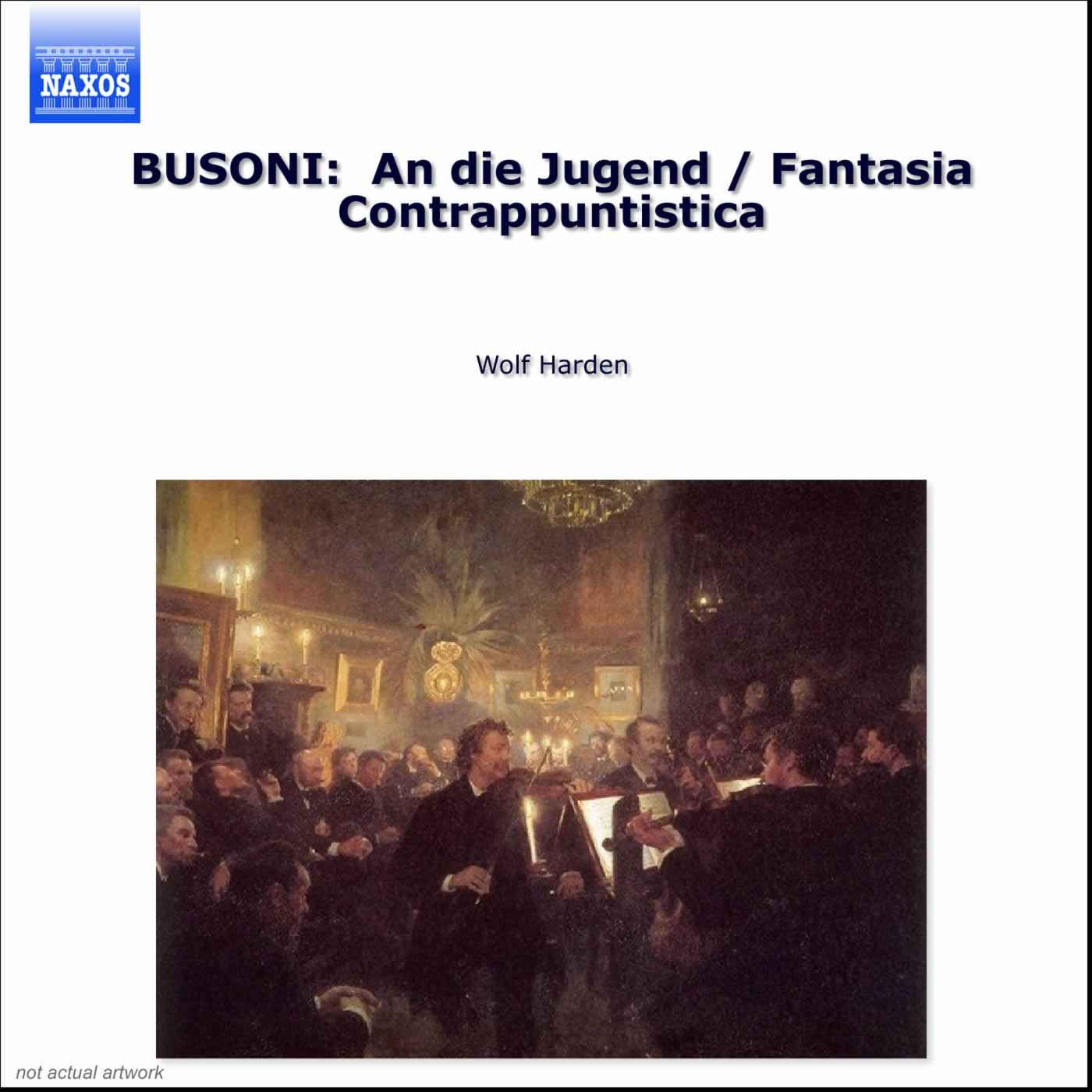 Busoni, F.: Piano Music, Vol. 1 album cover