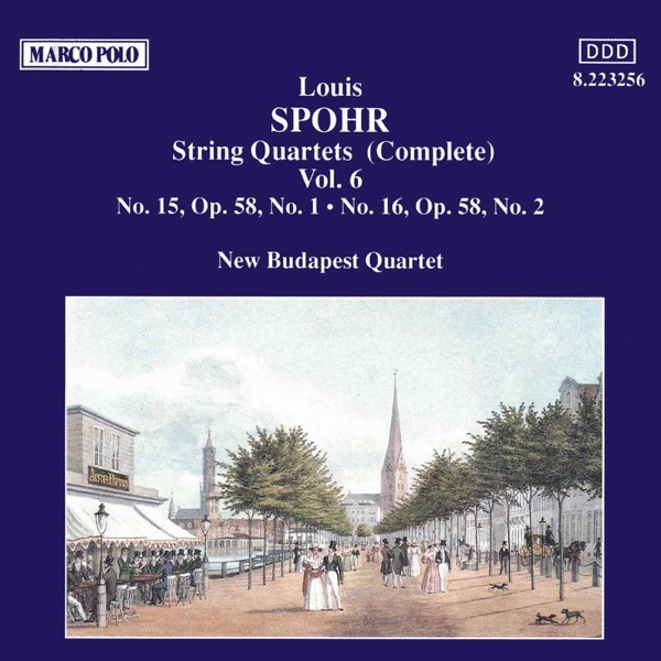 Spohr: String Quartets Nos. 15 and 16 album cover