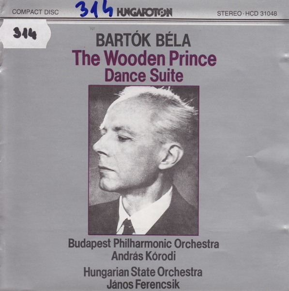 B. Bartók: The Wooden Prince, Dance Suite album cover