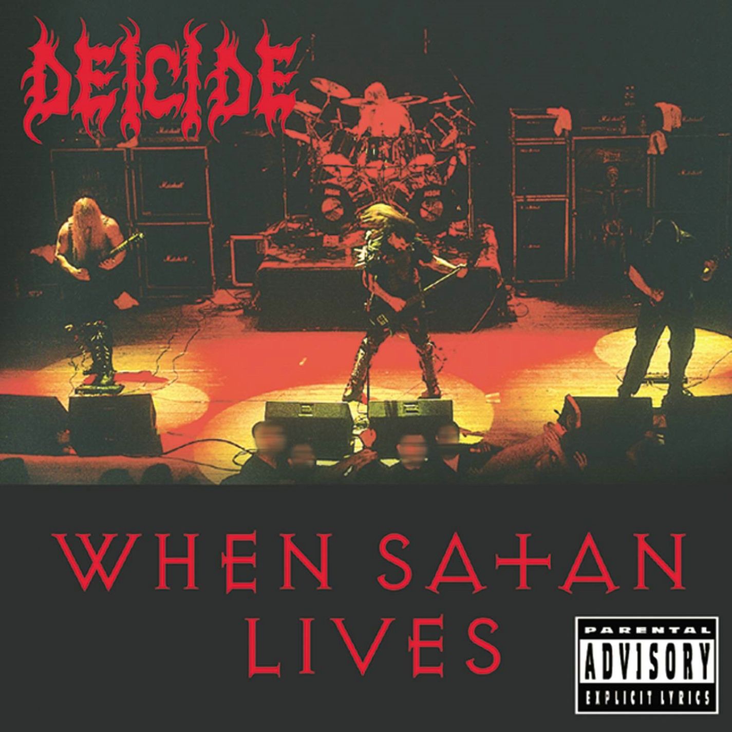 When Satan Lives (Live) album cover