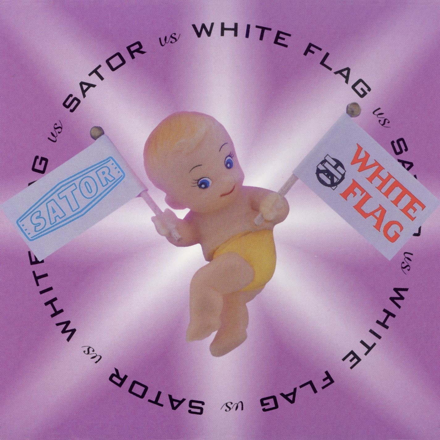 Sator vs. White Flag album cover