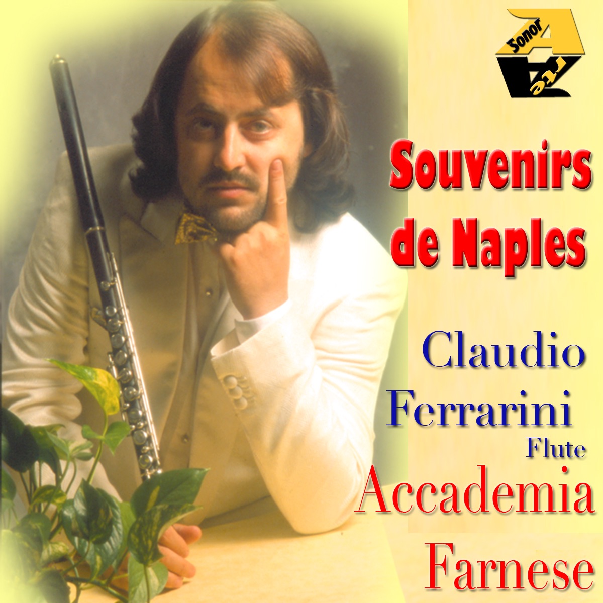 Souvenirs de Naples: Vinci, Mancini & Jommelli: Trio Sonatas & Sonatas for Flute album cover