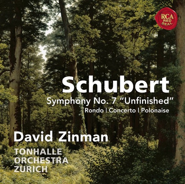 Schubert: Symphony No. 7 "Unfinished"; Rondo, Concerto & Polonaise for Violin and Orchestra album cover
