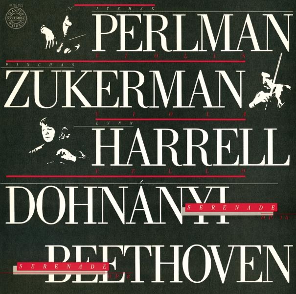 Beethoven: String Trio - Dohnányi: Serenade album cover
