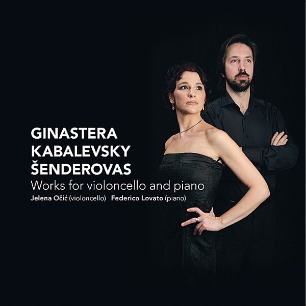 Šenderovas, Kabalevsky, Ginastera: Works for Violincello and Piano album cover
