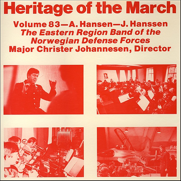 Heritage of the March, Vol. 83 - The Music of Hansen and Hanssen album cover