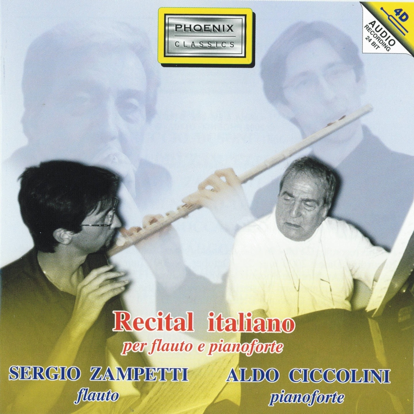 Recital italiano per flauto e pianoforte album cover