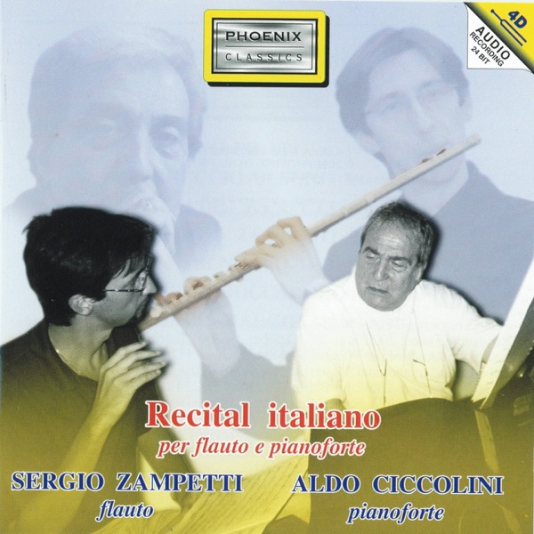 Recital italiano per flauto e pianoforte album cover