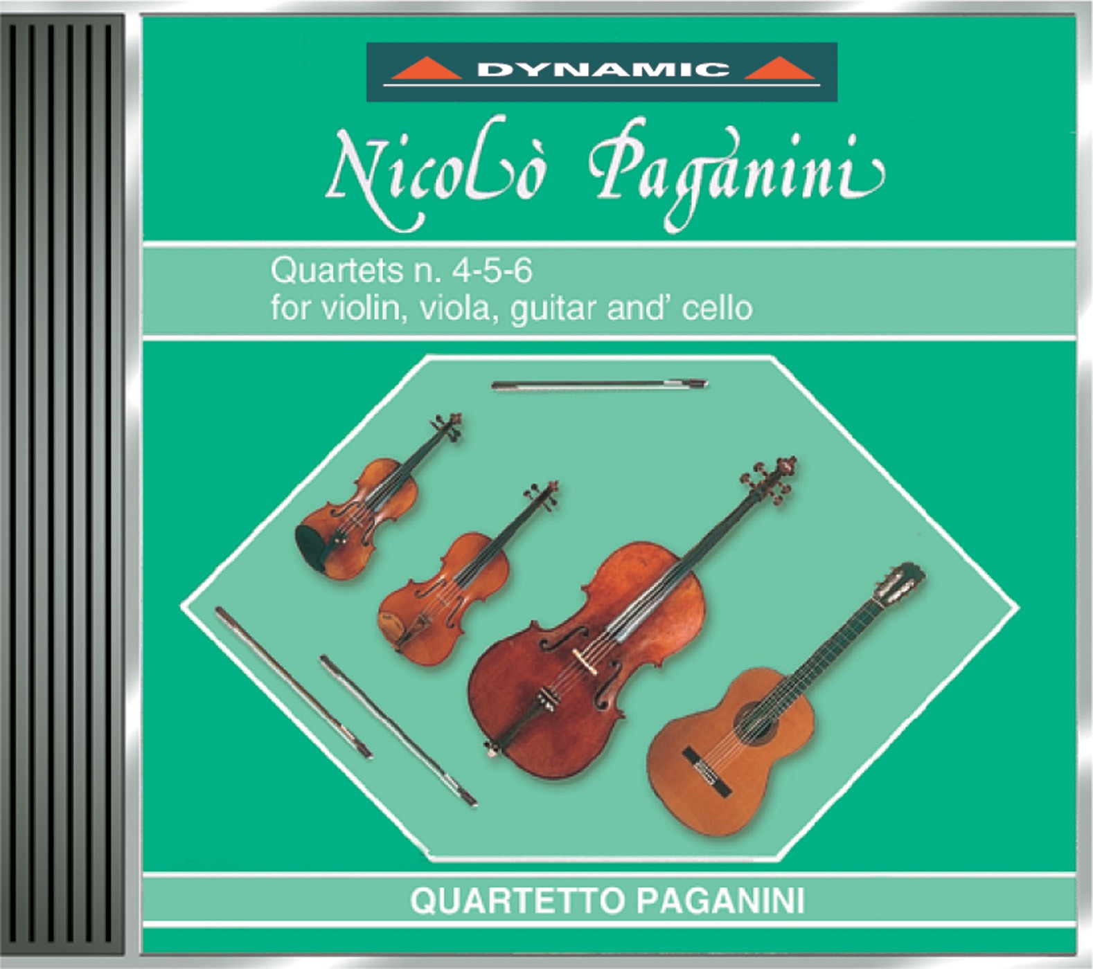 Paganini: 15 Quartets for Strings and Guitar (The), Vol. 4 album cover