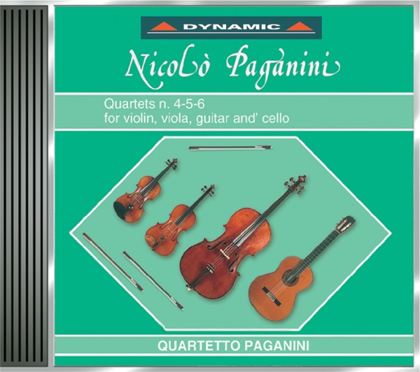 Paganini: 15 Quartets for Strings and Guitar (The), Vol. 4 album cover