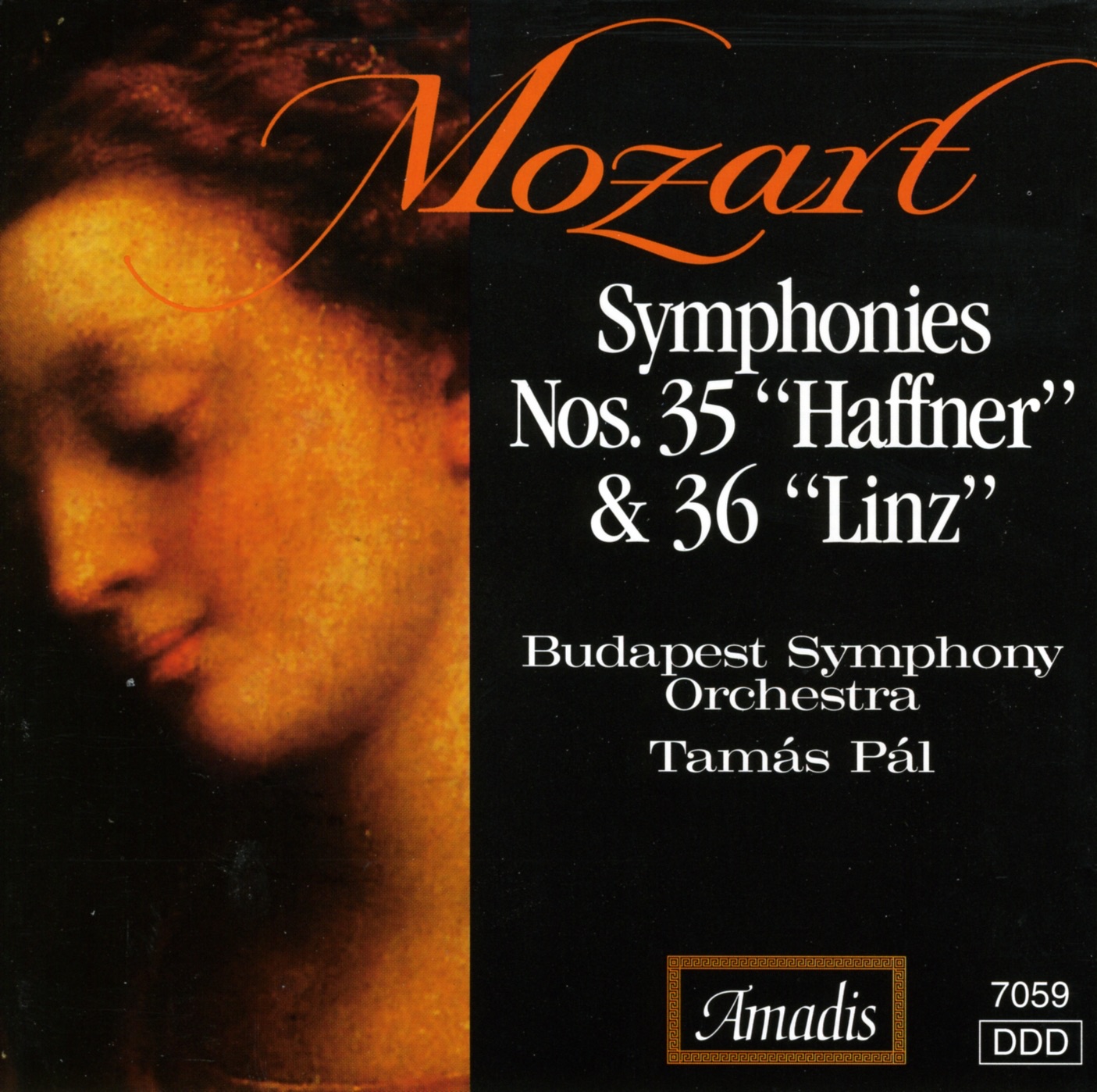 Mozart: Symphonies Nos. 35, "Haffner" and 36, "Linz" album cover