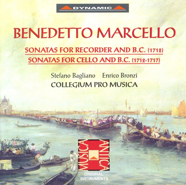Marcello: Recorder Sonatas - Cello Sonatas album cover