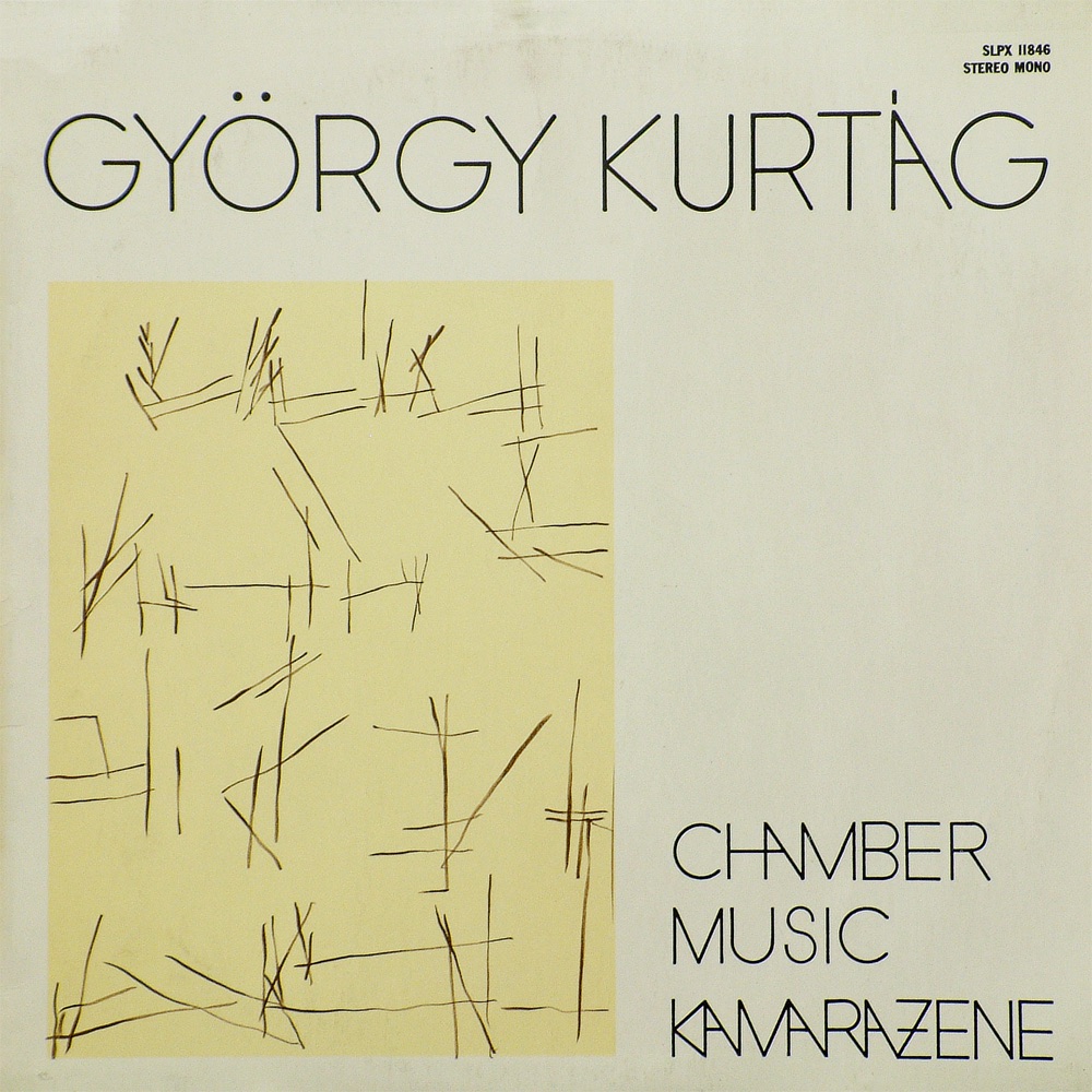 György Kurtág művei album cover