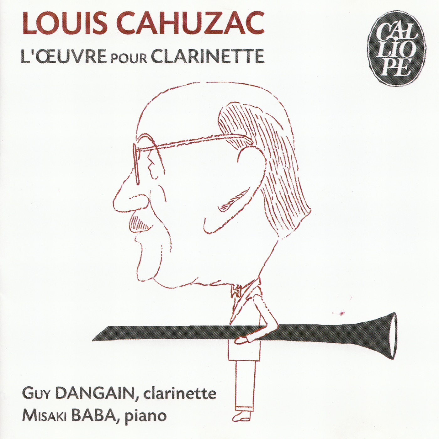 Cahuzac: L'oeuvre pour clarinette album cover