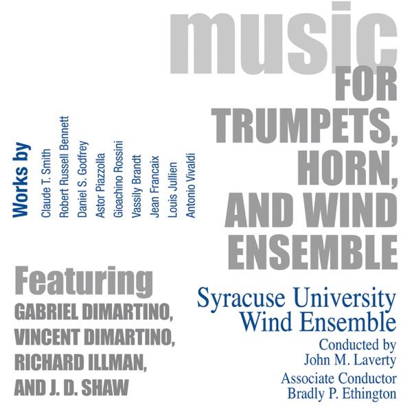 Music for Trumpets, Horn and Wind Ensemble album cover